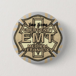Taste EMT Malteser Cross Button