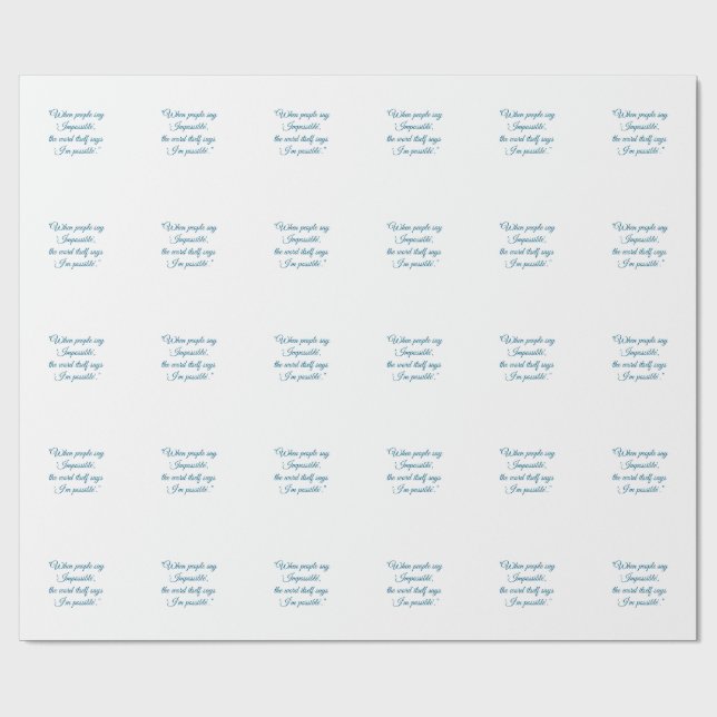 Taste Geschenkpapier (Flach)