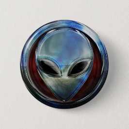 Taste "Metal Alien Head 03" Button