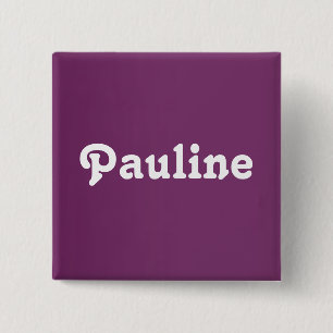 Taste Pauline Button