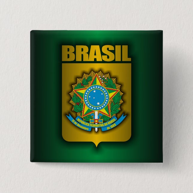 Tasten "Brasil Steel" Button (Vorderseite)