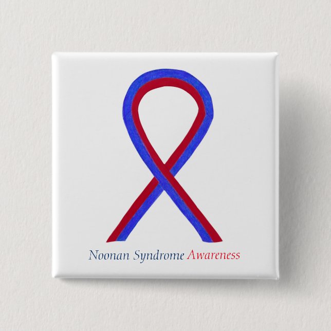 Tasten des Noonan-Syndrom-Buttons Button (Vorderseite)