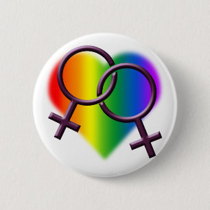 Tasten für Gay Pride Liebe für den gleichen Geschl Button