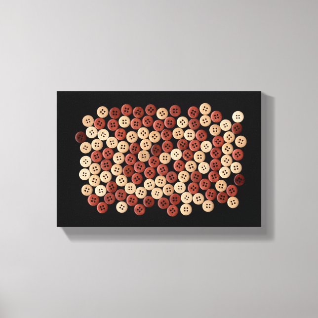 Tasten - Kunstfotografie Leinwanddruck (Vorderseite)