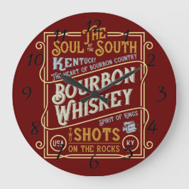 Tastenanschlag-Wohngestaltung Große Wanduhr