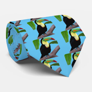 Tastenbeladener Toucan Krawatte