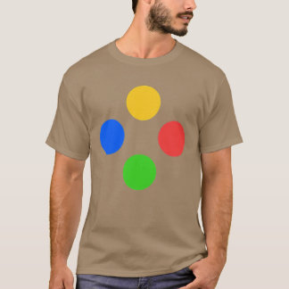 Tastenkombination ABXY Freunde für Spielcontroller T-Shirt