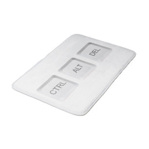 Tastenkombination CTRL ALT DEL für SlipperyJoe Badematte