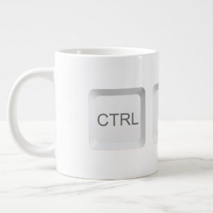 Tastenkombination CTRL ALT DEL für SlipperyJoe Jumbo-Tasse