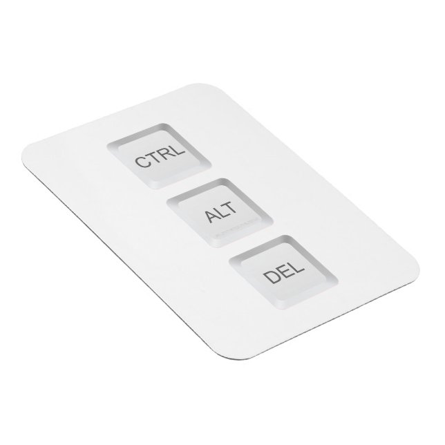 Tastenkombination CTRL ALT DEL für SlipperyJoe Magnet (Rechte Seite)