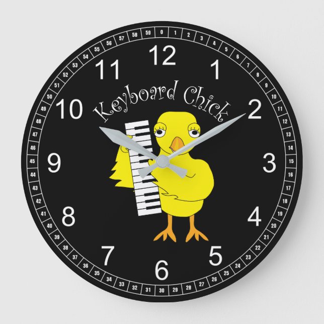 Tastenkombination Große Wanduhr (Vorderseite)