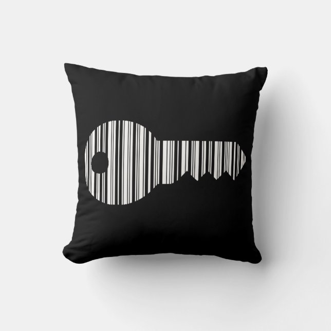 Tastenkombinationen für das Barcode-Muster Kissen (Vorderseite)
