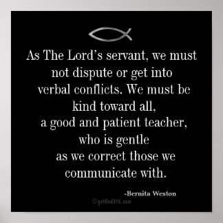 Tastenkombinationen für die Disziplin Poster