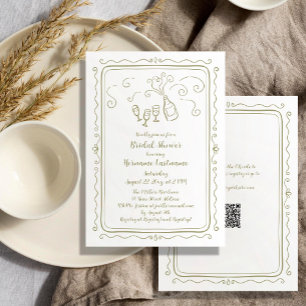 Tastenkürzel QR-Brautparty Einladung