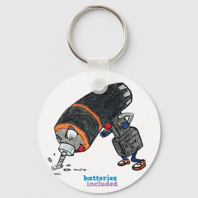 Tastenring Schlüsselanhänger (Vorderseite)