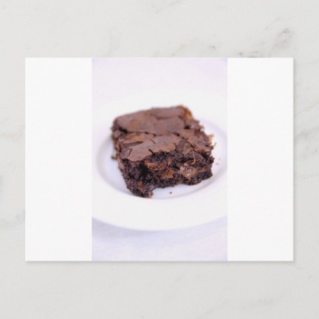 Tasty Brownie Postkarte (Vorderseite)