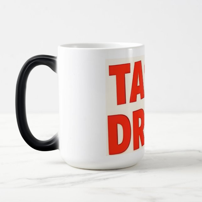 Tasty Drugs Mug Verwandlungstasse (Links)