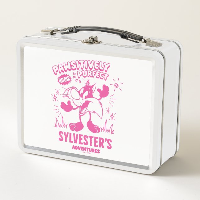 Tasty Retro SYLVESTER™ Metall Brotdose (Vorderseite)