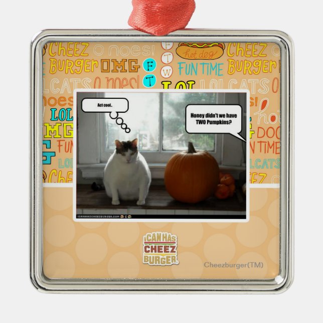 Tat cool ornament aus metall (Vorne)