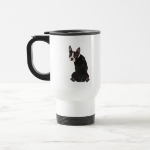 Tat ich tue dass Boston-Terrier-Hundereise-Tasse Reisebecher