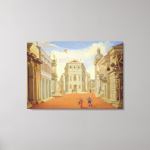 Tat II, Szenen I und VIII Leinwanddruck