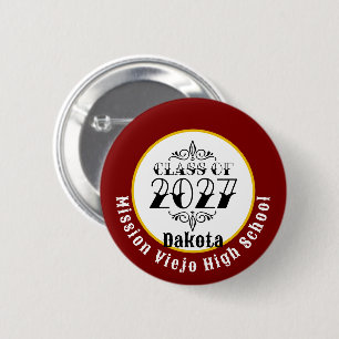 Tat Style Abschlussklasse 2027 Abitur/Abschlussfei Button