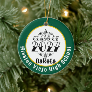 Tat Style Klasse 2027 Foto Abschlussfeier Keramik Ornament