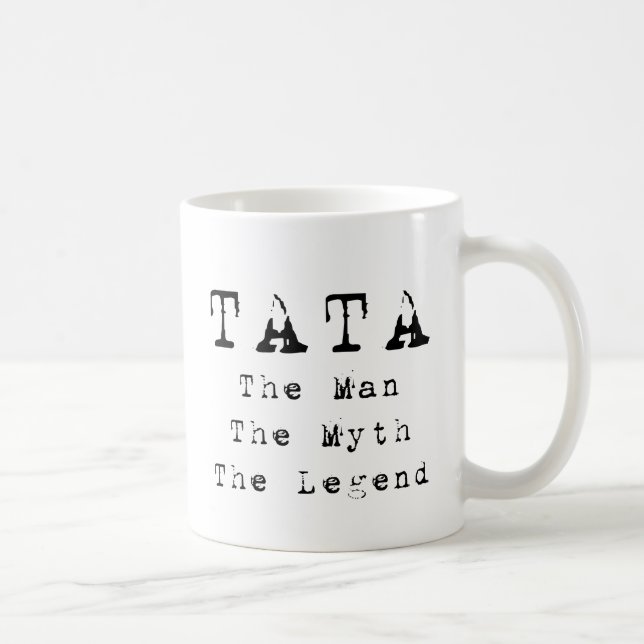 Tata-Mann-Mythos-Legende Tasse (Rechts)
