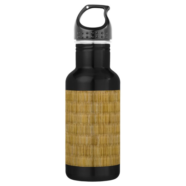 Tatami Mat 畳 Edelstahlflasche (Vorderseite)