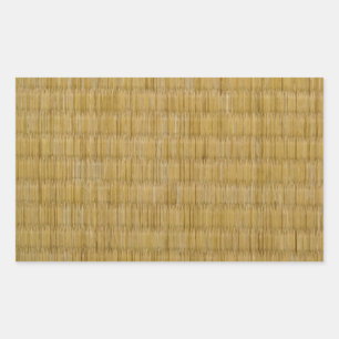Tatami Mat 畳 Rechteckiger Aufkleber
