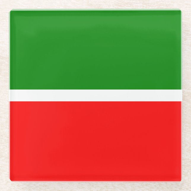 Tatarstan Glasuntersetzer (Vorderseite)