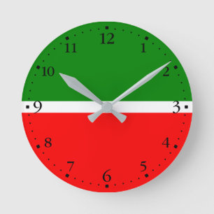 Tatarstan Runde Wanduhr