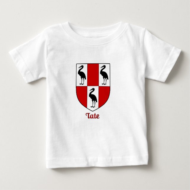 Tate Family Shield Baby T-shirt (Vorderseite)