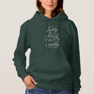 Taten-gerecht Liebe-Gnaden-Weg bescheiden Hoodie