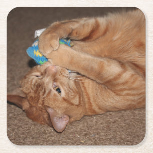 Tater Rechteckiger Pappuntersetzer