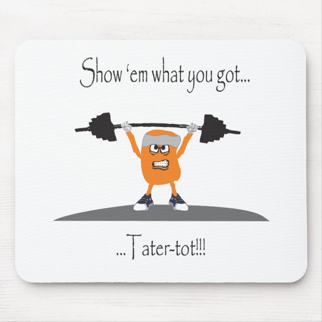 Tater-Tuff-Knirps Mousepad (Vorne)