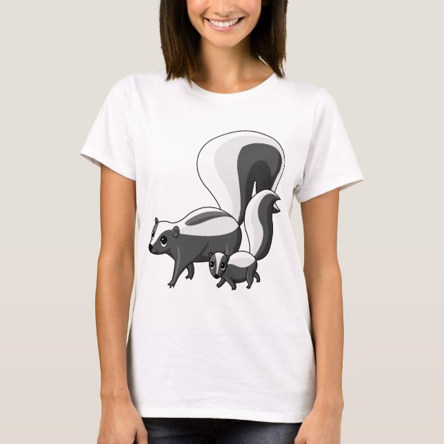 Tater und Tot der Skunken T-Shirt (Vorderseite)