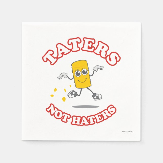 Taters nicht hasst serviette (Vorderseite)