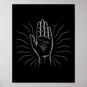 Tathastu Hindu-Segen Sanskrit Spirituelle Manifest Poster