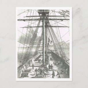 Tätigkeit auf der Vorderseite des 18. Jahrhunderts Postkarte