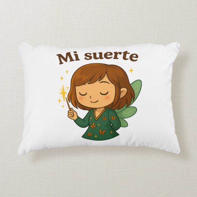 Tatis Zauberkissen - Mut für Sensitive Schriftstel Dekokissen (Vorderseite)