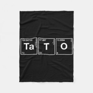 Tato Best Daddy Ukraine T-Shirt Lustiger Ukrainisc Fleecedecke