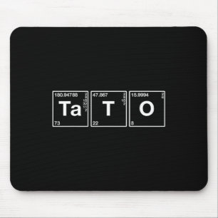 Tato Best Daddy Ukraine T-Shirt Lustiger Ukrainisc Mousepad
