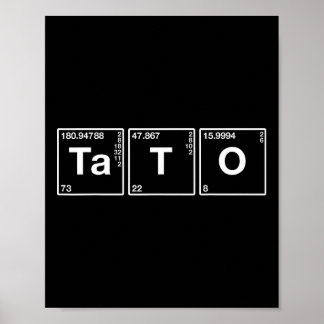 Tato Best Daddy Ukraine T-Shirt Lustiges Ukrainisc Poster