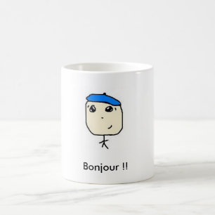 tato Franc, Bonjour!! Tasse