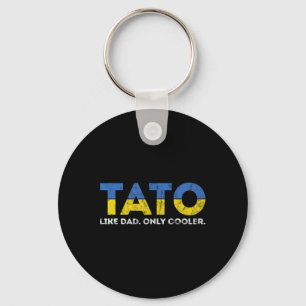 Tato wie Papa, nur cooler - Ukrainischer Vater aus Schlüsselanhänger