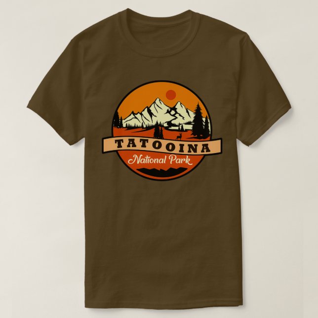 Tatooer Nationalpark 8 T-Shirt (Design vorne)