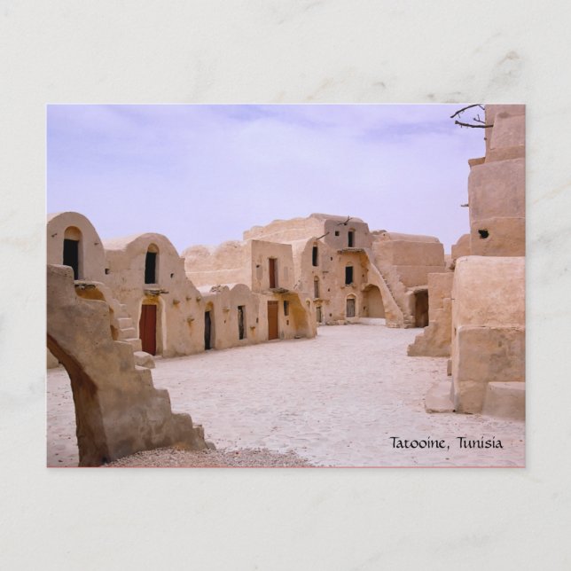 Tatooine, Tunesien Postkarte (Vorderseite)