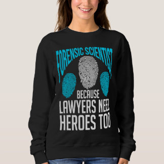 Tatortermittler Gerichtsmedizin Kriminalchemie Sweatshirt