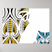Tätowierbilder für Maori-Stämme